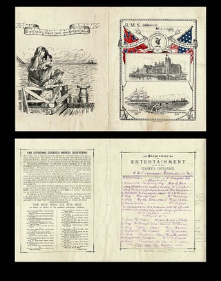 Item #4105 [RMS Labrador, Dominion Steamship] 1897 Entertainment Programme in Aid of the Seamen's...