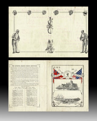 Item #4107 [Black Americana] 1895 Entertainment Programme in Aid of the Seamen's Orphanage w....