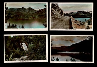 Item #4170 (Kootenay) 4 Circa 1950 Hand-Colored Real Photo Postcards of Kaslo & Nelson, BC....