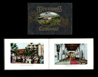 Item #4234 [View Book] Album of Views of the Missions of California w. 26 Colored Illustrations....