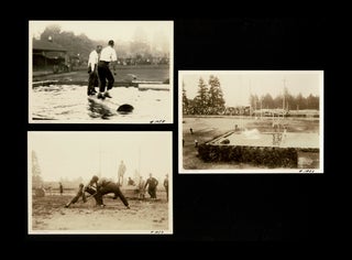 [New Westminster] Photographs of the Final Three Years of BC Provincial Exhibition Logger Sports at Queen's Park in 1927, 1928 and 1929