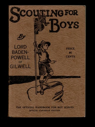 Item #4271 Scouting for Boys : A Handbook for Instruction in Good Citizenship Through Woodcraft....