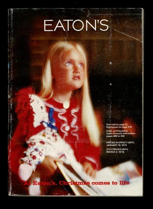 Item #4298 [Toys] Eaton's 1972 Christmas Catalogue. T. Eaton Company