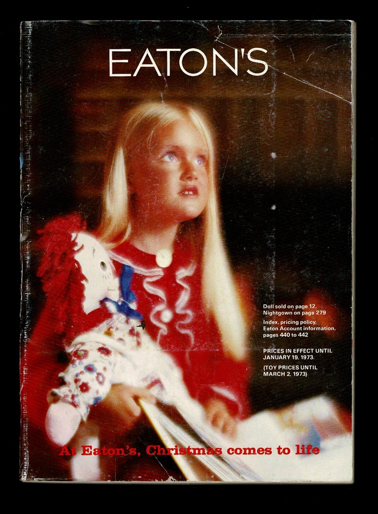 Item #4298 [Toys] Eaton's 1972 Christmas Catalogue. T. Eaton Company.