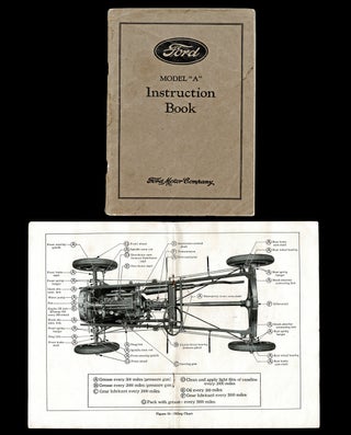 Item #4309 Ford Model "A" Instruction Book. Ford Motor Company