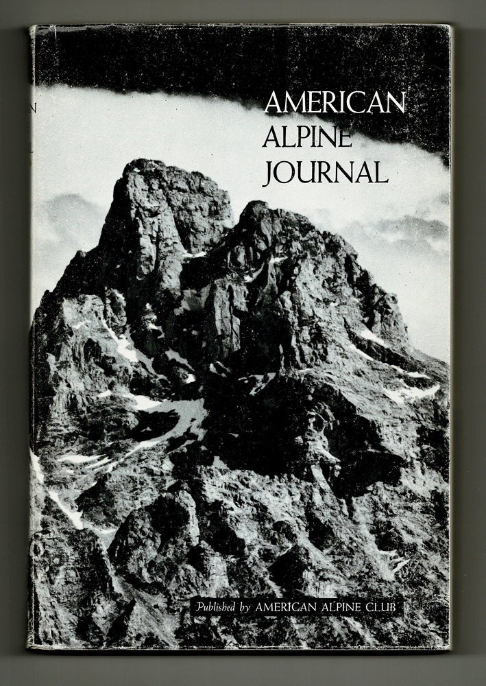 Item #4354 [Alaska, Yukon, Bugaboos, Yosemite] The American Alpine Journal 1966. H. Adams CARTER, Yvon Chouinard, Fred Becky, Doug Tompkins.