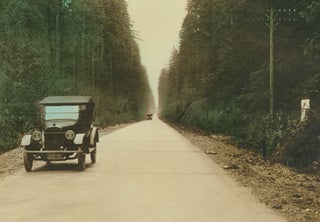 Leonard Frank Hand-Colored Photograph "The Green Timber" Surrey, B.C.
