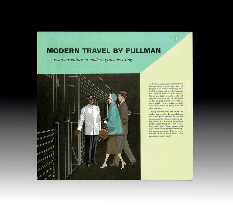 Item #4406 [Railway Brochure] Modern Travel by Pullman. PULLMAN.