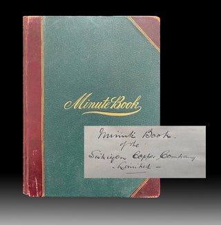 Item #4447 [Kootenay / California Gold Mine] Archive & Manuscript Minute Book of The Siskiyou...