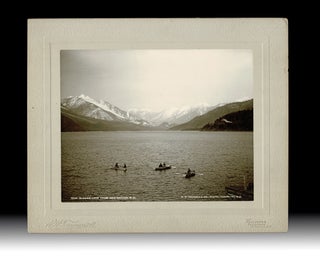 Item #4457 [Kootenay] Platinum Photograph of Slocan Lake from New Denver, BC. R. H. TRUEMAN,...