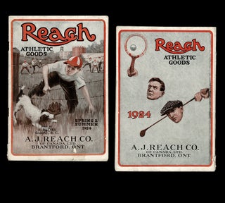 Item #4583 [Baseball] Reach Athletic Goods : Spring & Summer 1924. A. J. Reach Co. of Canada Ltd