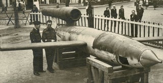 Item #4605 [London Blitz] Photographs of German V-1 Buzz Bomb and V-2 Rocket Bomb in War-Torn...