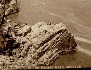 Item #4647 [Aboriginal Fisheries] 1890s Photograph - Canyon on the Fraser Near Spuzzum. Bailey...