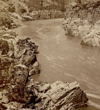 [Aboriginal Fisheries] 1890s Photograph - Canyon on the Fraser Near Spuzzum