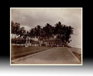 Item #4793 [Ceylon] 19th Century Photograph of Sri Lanka's Galle Face Hotel. Charles Thomas SCOWEN