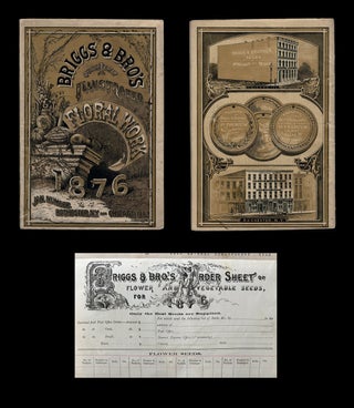 Item #4799 [Rochester Seedsmen] 1876 Briggs & Brother's Illustrated Floral Work & Catalogue....
