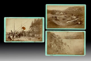 Railway] Photos Documenting 1884 Construction on CPR's Lake