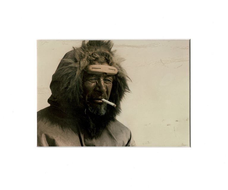 Item #4860 [Inuit] Two 1940s Hand-Colored Photos of "Cogmollok (Copper). Unknown Photographer,...