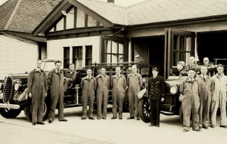 Item #4866 [Okanagan] Photograph of 1942 Penticton Fire Department. L. STOCKS, Lumb