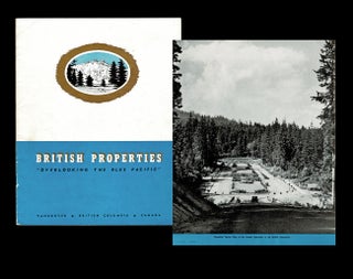 Item #4870 [Leonard Frank] 1939 Sales Brochure for the British Properties - West Vancouver, BC....