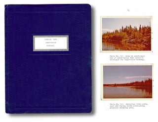 Item #4916 [Yellowknife, NWT] 1976 Pontoon Lake Subdivision Proposal. Northwest Lands Yellowknife...
