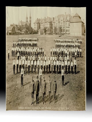 [S.A.T.C.] 1918 Gonzaga Student Army Training Corps Photo