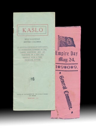 Kaslo, West Kootenay, BC : An Illustrated Booklet. Kaslo Board of Trade.