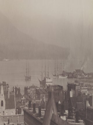 C. 1895 Bird's-Eye Photo of Vancouver, B.C. Norman CAPLE, Photographer.
