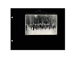 Item #5489 (Kootenay) 1910 1st Nelson Scout Troop Inspection by Lord Baden-Powell at Camp Busk....
