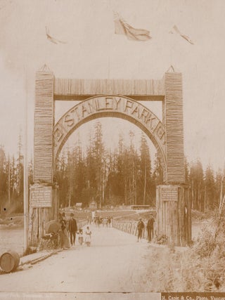 1890s Photos of Stanley Park Entrance & View