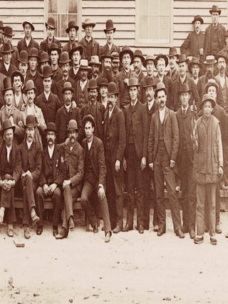 Chinese, Seattle] Photo of Large Group of Men